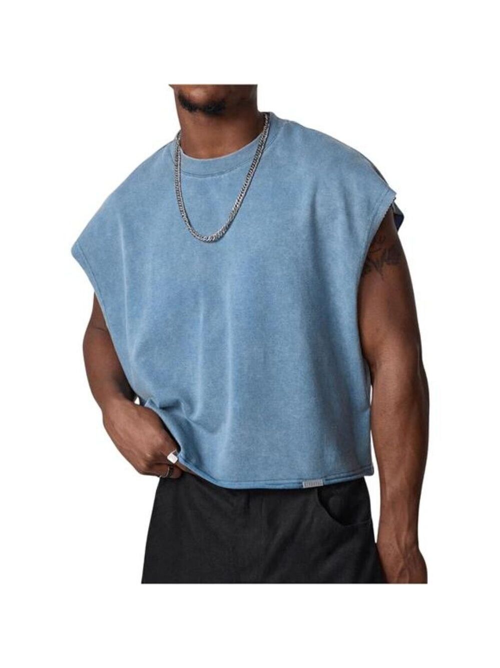 Crop Tank Top Women Summer Knit Sleeveless Stretchy Casual T Shirt Vest